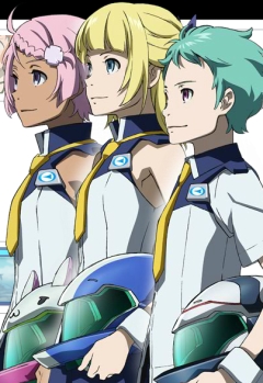 Эврика 7 Ао: Цветы Юнгфрау / Eureka Seven Ao: Jungfrau no Hana-tachi (OVA)
